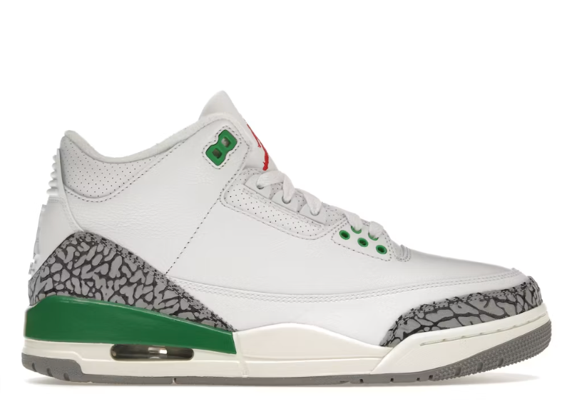 Jordan 3 Retro Lucky Green (W)